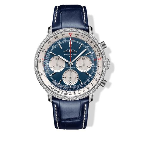 breitling navitimer diamond bezel|Breitling diamond bezel 55.